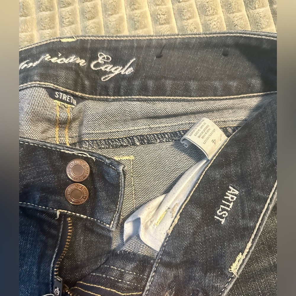 American eagle jeans size 4 bootcut great condition - Picture 3 of 3